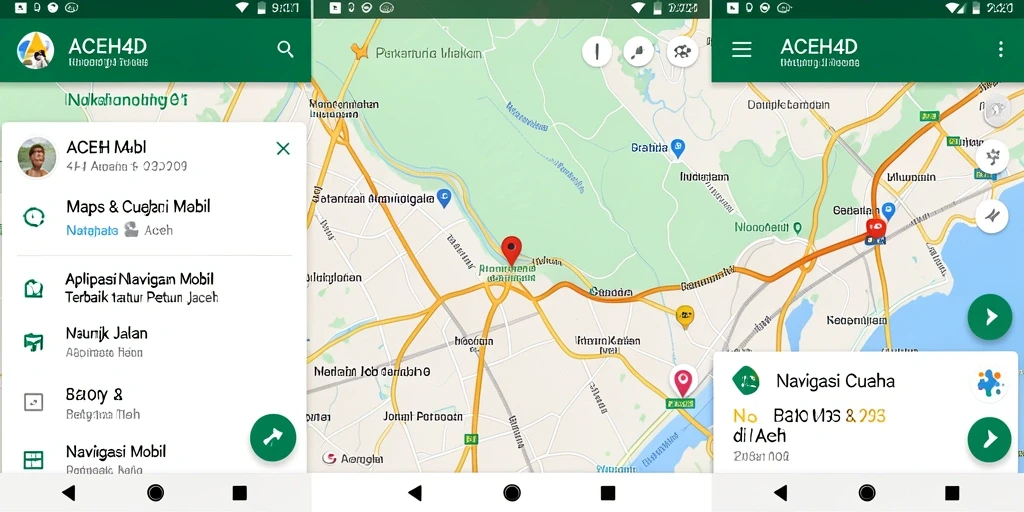 Antarmuka ACEH4D dengan fitur navigasi yang user-friendly.