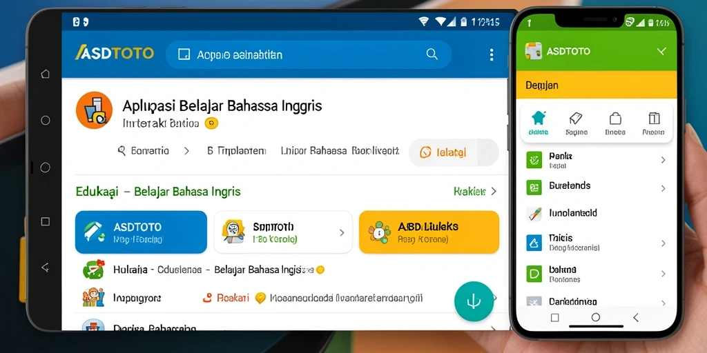 Antarmuka ASDTOTO yang menarik dan interaktif untuk belajar bahasa Inggris.
